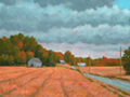 Fergusson Farm - Original Landscape painting by Paul Keysar