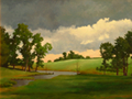 Goose Creek, Virginia - Original Landscape painting by Paul Keysar