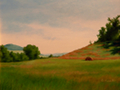 New York Countryside - Original Landscape painting by Paul Keysar