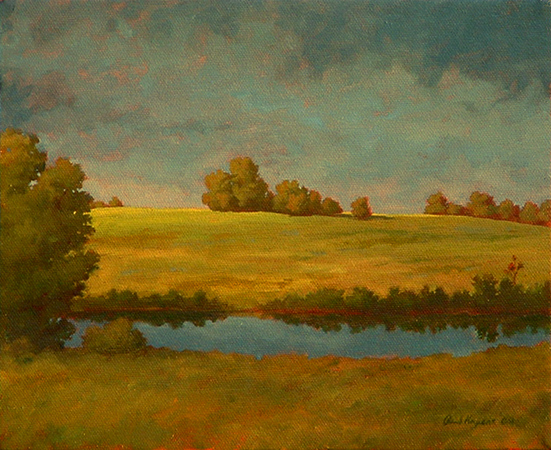Ray of Light - Traditional Realism Painting by Paul Keysar