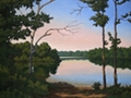 Shore Line, Original Landscape painting by Paul Keysar